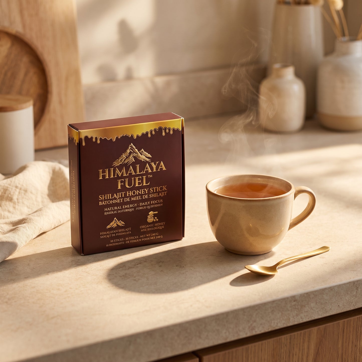 Himalaya Fuel™ Trial Pack 10 Shilajit Honey Sticks